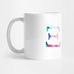 Rainbow Marble Xi Mug